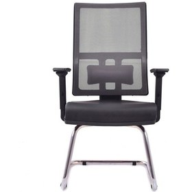 Resim Perla Siyah Fileli Çalışma Koltuğu Ofis Koltuğu Siyah 