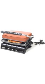 Resim Allians Ultra Plus Organik Demirdöküm Rosegold Izgara ve Tost Makinası 