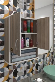 Resim Kenzlife Banyo Ecza Dolabı Gogol Crd 060*040*17 Mutfak Kapaklı Arkalıklı Altı Kapaksız Arkalıksız 
