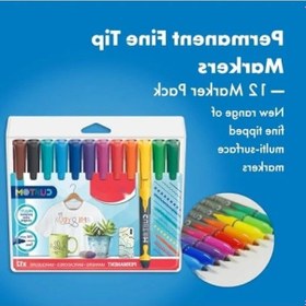 Resim İnce Uçlu 12'li Permanent Marker Seti 0 Colorless Blender 