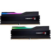 Resim GSKILL 32GB (2X 16GB) DDR5 6000MHZ CL36 DUAL KIT RGB PC RAM TRIDENT Z5 RGB F5-6000U3636E16GX2-TZ5RK 