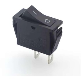 Resim Genel Markalar 15A 250V On / Off 2 Pin Anahtar İnce Latch Tip Buton Yüksek Akım Kcd3-101 Switch Panel Montaj Kutu 