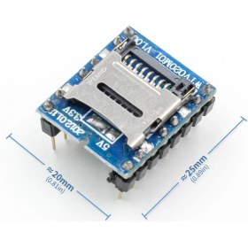 Resim Alkatronik WTV020 Mp3 Player Modülü 