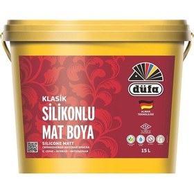 Resim Düfa Klasik Silikonlu Mat İç Cephe Duvar Boyası 7.50 L - Yeni Kartela 