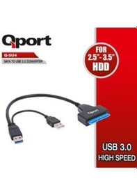 Resim Qport (Q-Su4) Usb 3.0 To Sata Cevırıcı 