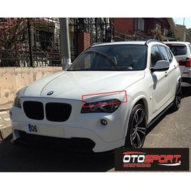 Resim Bmw X1 E84 Far Kaşı Sağ Sol Takım Fiberglass Boyasız 