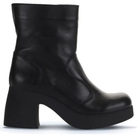 Resim Bueno Shoes Siyah Deri Kadın Topuklu Bot 01WZ7000 01WZ7000 