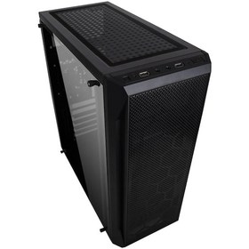 Resim Hiper Zoe 3x12CM Rainbow 500W 1x8CM Arka Fan Gaming ATX Mid Kasa 