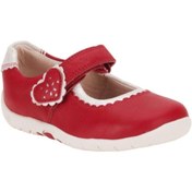 Resim Oğuzhan Ayakkabı Clarks Kız Çocuk Kırmızı Ayakkabısı Softly Heart 20 