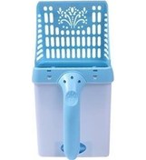 Resim Soulader Kedi Kumu Küreği - Kediler İçin Pratik Kum Temizleceği, Delikli Kedi Kumu Eleği, Kedi Tuvaleti Kumu Temizleyici Kürek 