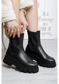 Resim Keanna Lastikli Kalın Taban Kadın Bot 