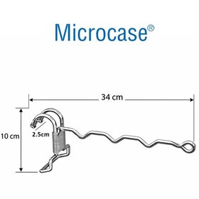 Resim Microcase Pratik Metal Kurutmalık Ve Genel Kullanım Askılığı Al5718 
