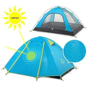 Resim Naturehike P Serisi 2 Kişilik Kamp Çadırı Mavi 