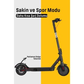 Resim Citystar Yeni Nesil Güçlü Fırçasız Motor Elektrikli Scooter 