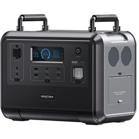 Resim PATONA 9969 Platinum Taşınabilir Güç İstasyonu 1200 960Wh PD100W USB-C USB-A AC LED Işık LiFePO4 