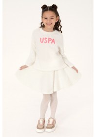 Resim U.s. Polo Assn. Kız Çocuk Sweatshirt 50317981-vr256 İnci 