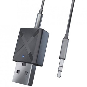 Resim Bluetooth 5.0 Stereo Ses Alıcı Verici Mini 3.5mm AUX TV PC Araç 