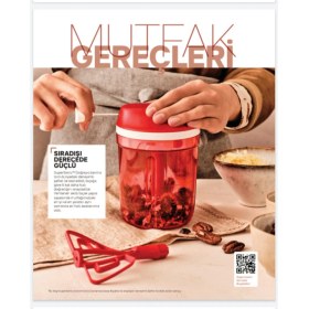 Resim Tupperware Süpersonic Elektriksiz Mutfak Robotu Mid Güçlü Doğrayıcı Özellikleri ile 
