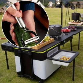 Resim Çelik Jülyen Jullien Titan Doğrayıcı Sebze Meyve Soyacağı 