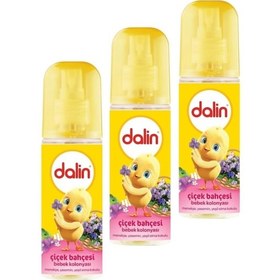 Resim Dalin Bebek Kolonyası Çiçek Bahçesi 150 Ml X 3 Adet 