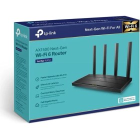 Resim Bezos Tp-Lınk Archer AX12 AX1500 1200MBPS Dual Band Gıgabıt Wı-Fı 6 Router 