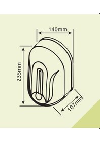 Resim Omnipazar Xinda ZYQ110 Fotoselli Sıvı Sabun Dispenseri Beyaz 1100 