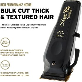 Resim WAHL Magic Clip 2 Li Tıraş Makinesi Barber Kablosuz 