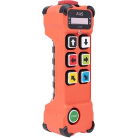 Resim Alis A106 6 HAREKET TEK HIZLI ENDÜSTRİYEL UZAKTAN KUMANDA SİSTEMİ 