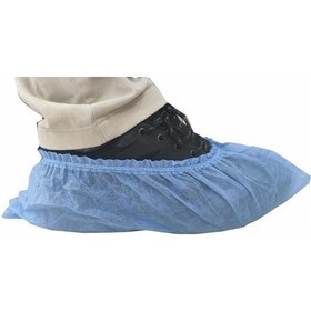 Resim Mege Tek Kullanımlık Tela Bez Galoş Mavi 500 Adet 