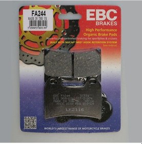 Resim Ducati 848 Ön Fren Balatası Ebc Fa244 Balata 
