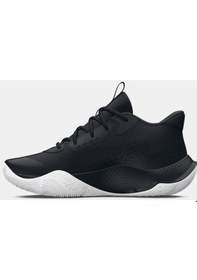 Resim Under Armour Unisex UA Jet '23 Basketbol Ayakkabısı 3026634-001 Altın - Siyah 