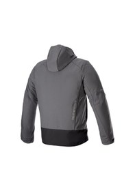 Resim Held Alpinestars Neo Wp Kapüşonlu Korumalı Motosiklet Montu Gri 