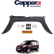 Resim Cappafe Fiat Doblo Ön Kaput Koruma Rüzgarlık 4Mm Abs 2010-2015 N11.30326 