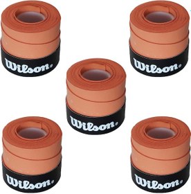 Resim Wilson Comfort Bowl O'Grips 5 Adet Grip Tenis Gribi Kiremit Renk Kiremit 