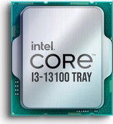 Resim Intel Core i3-13100 3.40 GHz FCLGA1700 12 MB Change 100 W Tray İşlemci 