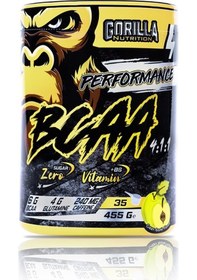 Resim Gorilla Nutrition Performance Bcaa 4:1:1 - 455 G Yeşil Elma A... 