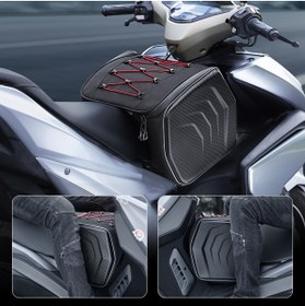 Resim Motocentric Katlanır Scooter Tünel ve Kuyruk Çantası 25 Litre 