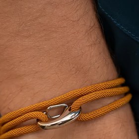 Resim 1 adet/2 adet Ayarlanabilir bilezik, Erkekler için İp Bileklik 