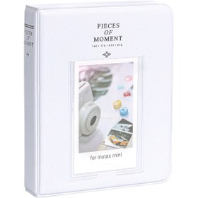Resim Fujifilm Instax mini 12 Beyaz Fotoğraf Makinesi-10'lu Film-Kıskaçlı Stand-PVC Albüm ve Simli Pleksi Kılıf Set 