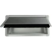 Resim 12 Modül Kapaklı Masa Üstü Priz Kutusu Boş 13312 