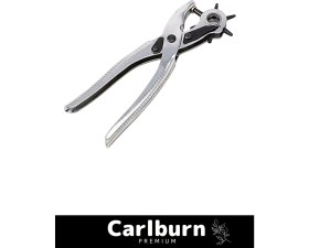 Resim Carlburn Premium 6 Farklı Başlık Uçlu Pratik Delgeç Kemer Delme Perçin Pensesi Ikili Set Deri Plastik Delici 