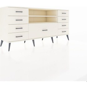 Resim Hyperion Konsol 2 Raflı 9 Çekmeceli 176x44x83 Aytaşı-aytaşı Aytaşı 