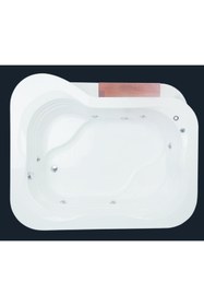 Resim SELİKA Derya Jakuzi Super Luks 180x150 Cm H:67 