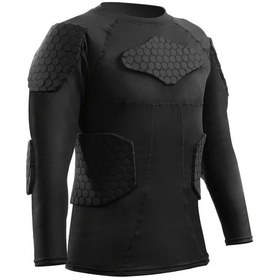 Resim Fochsia Motorsiklet İç Giyim Üstü Sıkıştırma T-shirt Erkek Siyah Xxl Kışlık Nefes Alabilir 