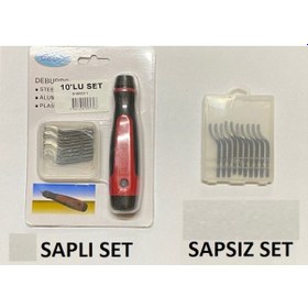 Resim Çapak Alma Raspa Seti 10 Parça 