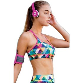 Resim Yeni Inci Yoga-Fitness-Pilates-Koşu Sporcu Tayt Takım T126-T18 Çok Renkli 