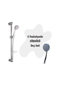 Resim 3 Fonksiyonlu Sürgülü Duş Seti 5 Parça Özel Set 