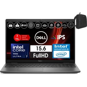 Resim Dell Latitude 3550 Intel Core Ultra 7 155U 64GB Ddr5 256GB SSD 15.6" Fhd IPS Windows 11 Pro Taşınabilir Bilgisayar WXCTO355015_VP41+ZETTAÇANTA 
