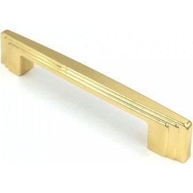 Resim Coşafak Zavinna Z307 Metal Altın 128/160Mm Akslı Kulp 