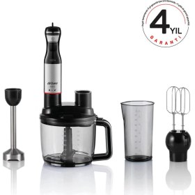 Resim Arzum Mutfak Robotu Seti Çok Amaçlı Blender Set Siyah 